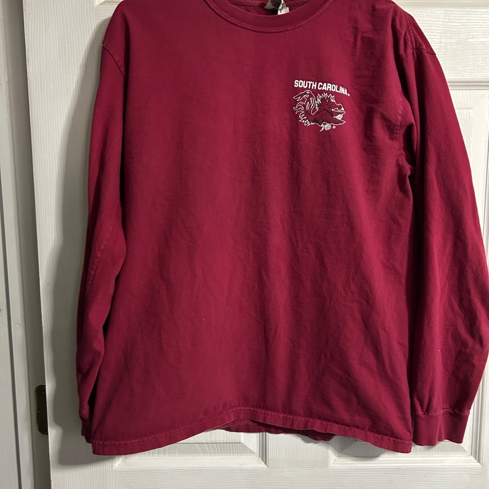 Comfort Colors Burgundy Long Sleeve Tee